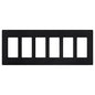 Lutron Claro 6-Gang Wallplate | CW-6-XX