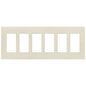 Lutron Claro 6-Gang Wallplate | CW-6-XX