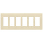 Lutron Claro 6-Gang Wallplate | CW-6-XX