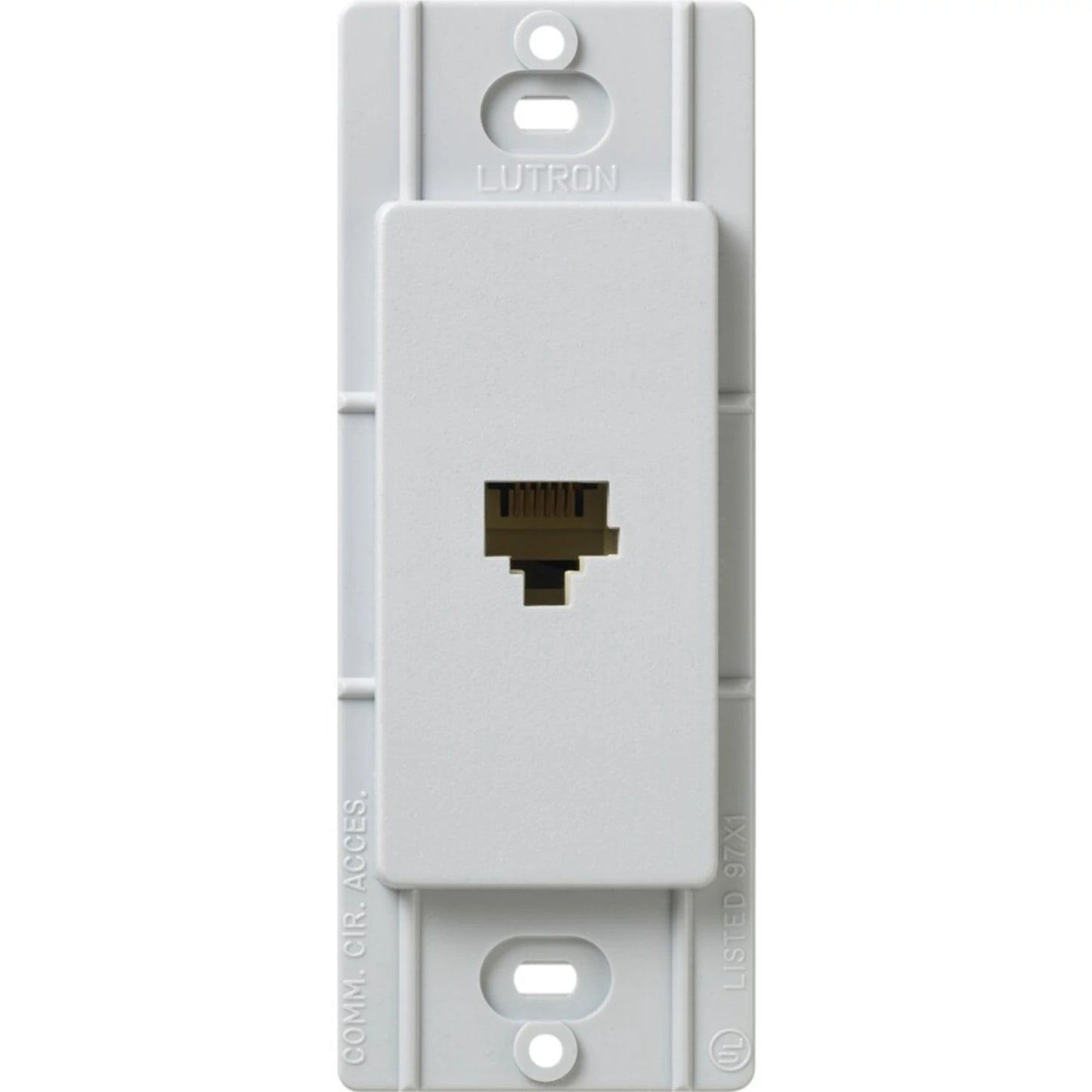 Lutron Single Telephon Jack - Satin Color | SC-PJ-XX