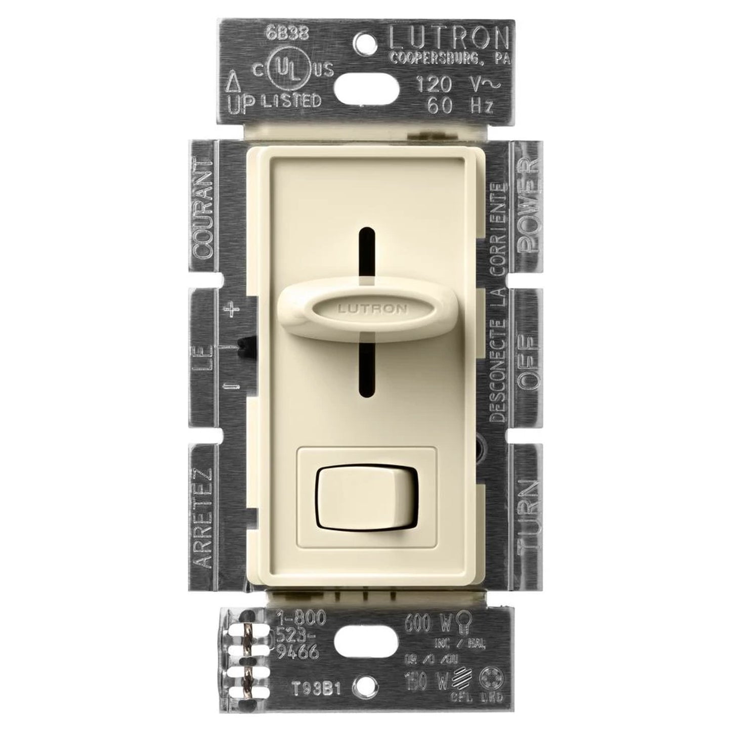 Lutron Skylark LED+ Dimmer Switch 150W LED / 600W Inc/Hal 120V Single-Pole/3-Way | SCL-153P