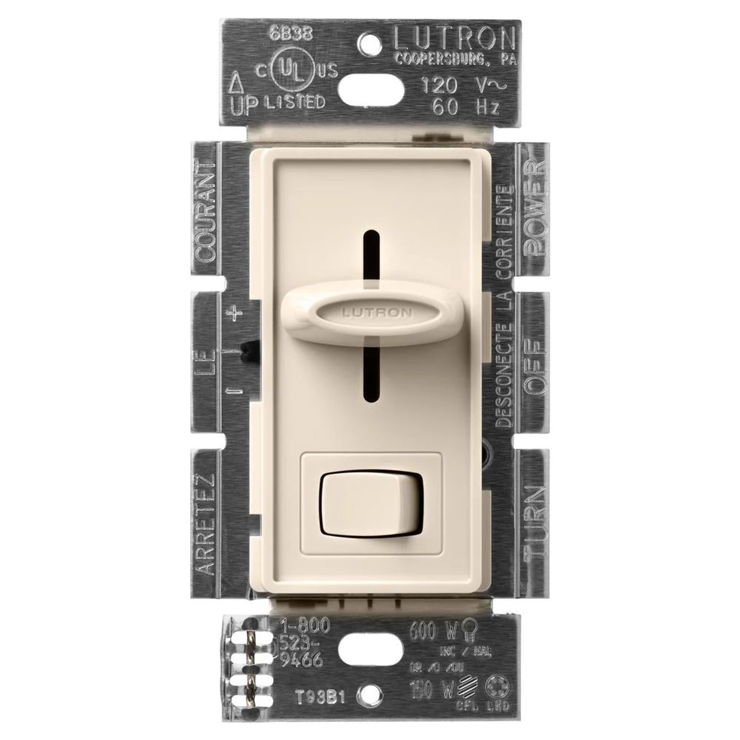 Lutron Skylark LED+ Dimmer Switch 150W LED / 600W Inc/Hal 120V Single-Pole/3-Way | SCL-153P