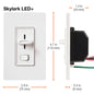 Lutron Skylark LED+ Dimmer Switch 150W LED / 600W Inc/Hal 120V Single-Pole/3-Way | SCL-153P