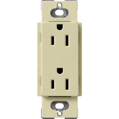Lutron Receptacles - Satin Color 15A 125V | SCR-15-XX