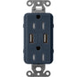 Lutron Tamper-Resistant USB Receptacles - Satin Color 15A 125V | SCR-15-UBTR-XX