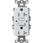 Lutron Tamper-Resistant Self Testing GFCI Receptacles - Satin Color 20A 125V | SCR-20-GFST-XX