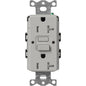 Lutron Tamper-Resistant Self Testing GFCI Receptacles - Satin Color 20A 125V | SCR-20-GFST-XX