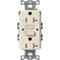 Lutron Tamper-Resistant Self Testing GFCI Receptacles - Satin Color 20A 125V | SCR-20-GFST-XX