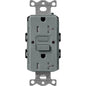 Lutron Tamper-Resistant Self Testing GFCI Receptacles - Satin Color 20A 125V | SCR-20-GFST-XX