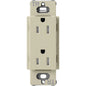 Lutron Tamper-Resistant Receptacles - Satin Color 15A 125V | SCRS-15-TR-XX