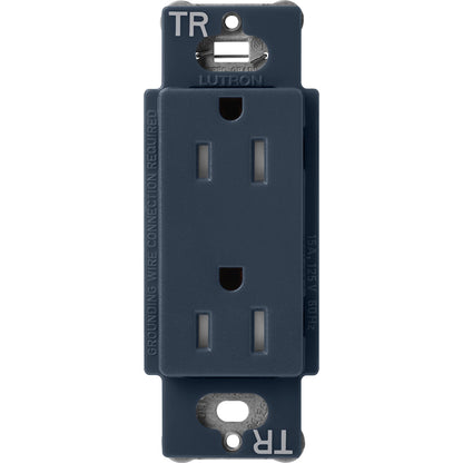 Lutron Tamper-Resistant Receptacles - Satin Color 15A 125V | SCRS-15-TR-XX