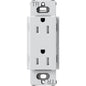 Lutron Tamper-Resistant Receptacles - Satin Color 15A 125V | SCRS-15-TR-XX