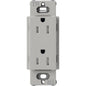Lutron Tamper-Resistant Receptacles - Satin Color 15A 125V | SCRS-15-TR-XX