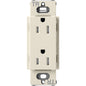 Lutron Tamper-Resistant Receptacles - Satin Color 15A 125V | SCRS-15-TR-XX