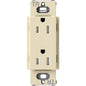 Lutron Tamper-Resistant Receptacles - Satin Color 15A 125V | SCRS-15-TR-XX