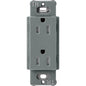 Lutron Tamper-Resistant Receptacles - Satin Color 15A 125V | SCRS-15-TR-XX