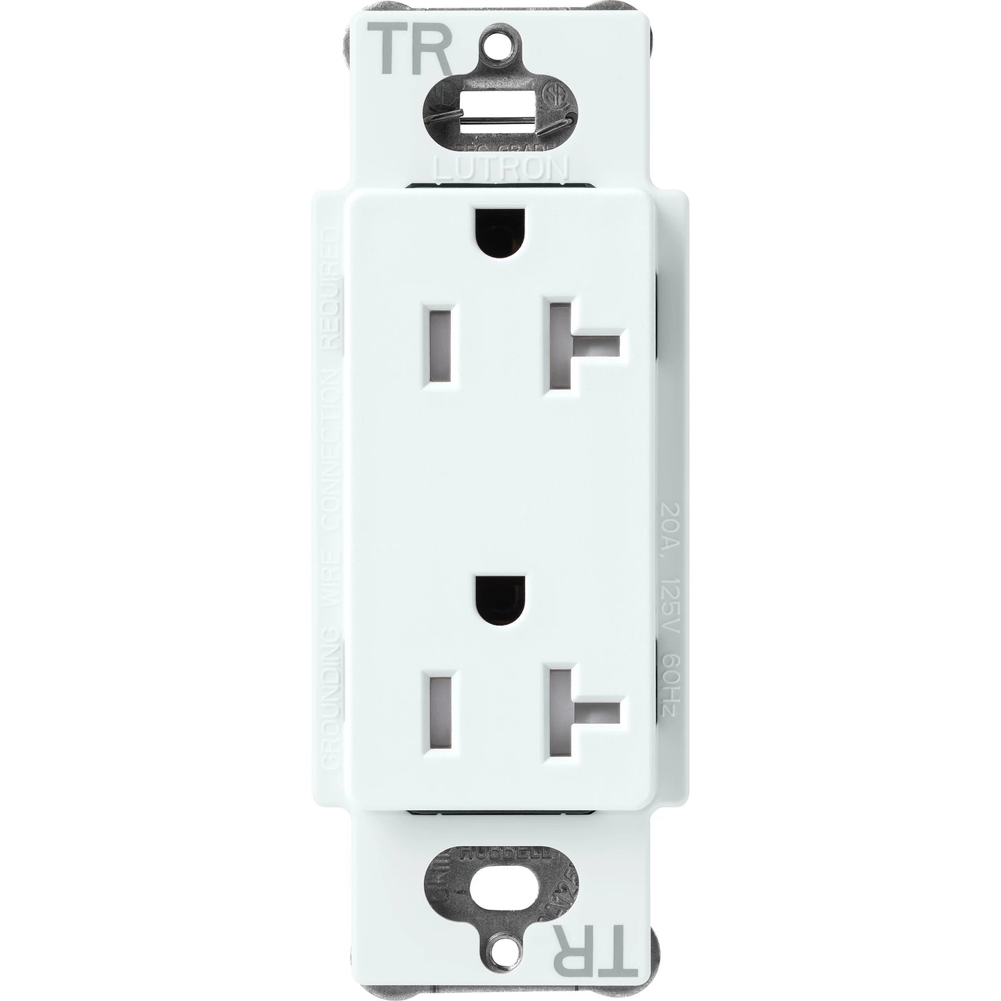 Lutron Tamper-Resistant Receptacles - Satin Color 20A 125V | SCRS-20-TR-XX