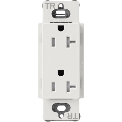Lutron Tamper-Resistant Receptacles - Satin Color 20A 125V | SCRS-20-TR-XX