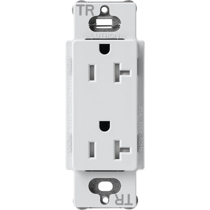 Lutron Tamper-Resistant Receptacles - Satin Color 20A 125V | SCRS-20-TR-XX
