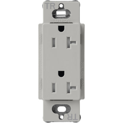 Lutron Tamper-Resistant Receptacles - Satin Color 20A 125V | SCRS-20-TR-XX