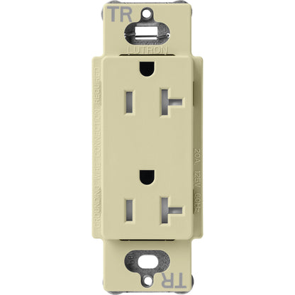 Lutron Tamper-Resistant Receptacles - Satin Color 20A 125V | SCRS-20-TR-XX