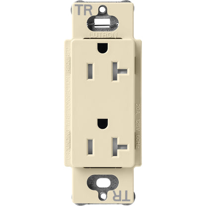 Lutron Tamper-Resistant Receptacles - Satin Color 20A 125V | SCRS-20-TR-XX