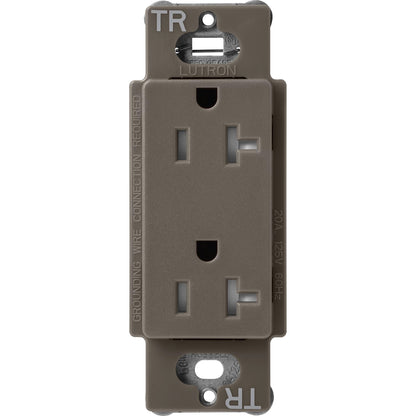 Lutron Tamper-Resistant Receptacles - Satin Color 20A 125V | SCRS-20-TR-XX