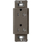 Lutron Tamper-Resistant Receptacles - Satin Color 20A 125V | SCRS-20-TR-XX