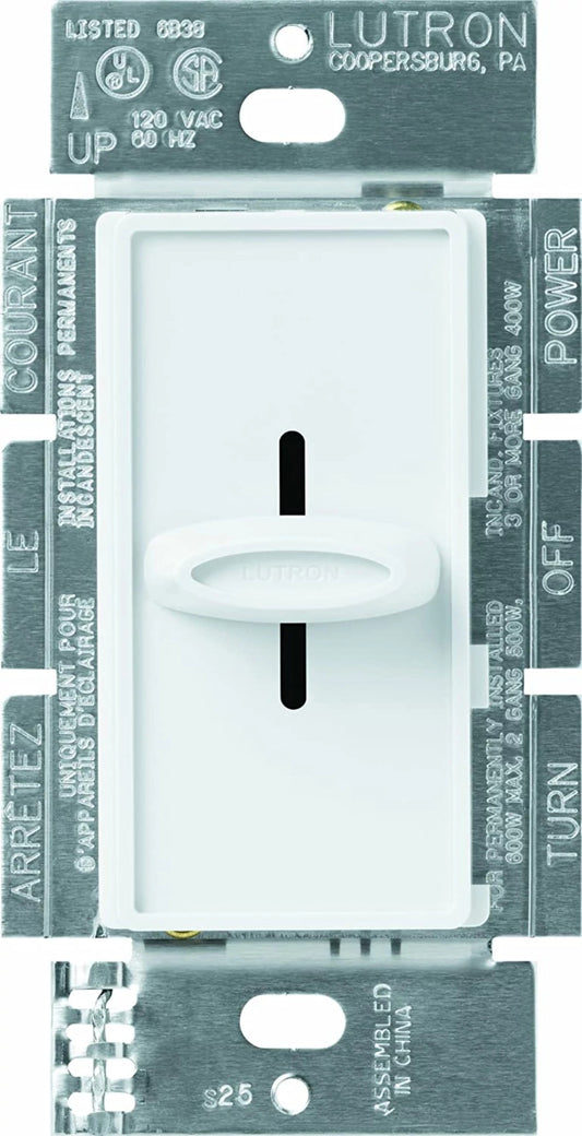 Lutron Skylark Variable Fan Speed Control 5A Single-Pole Slide-to-Off | SFS-5E