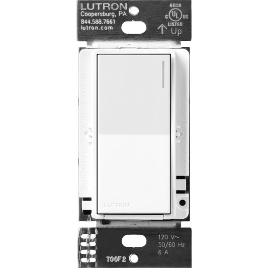 Lutron Sunnata Switch, for 6A Lighting or 3A 1/10HP Motor, Single Pole/Multi Location, Cobblestone