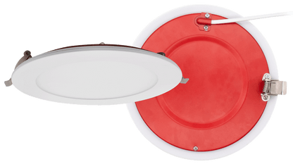 Product Display Visual of the SKU: FR-LED-6-S15W-5CCT-PL-WH for Marketing of theLotus 6" Fire Rated Ultra Slim 15W 5CCT 1000 lm White CRI90+ | FR-LED-6-S15W-5CCT-PL