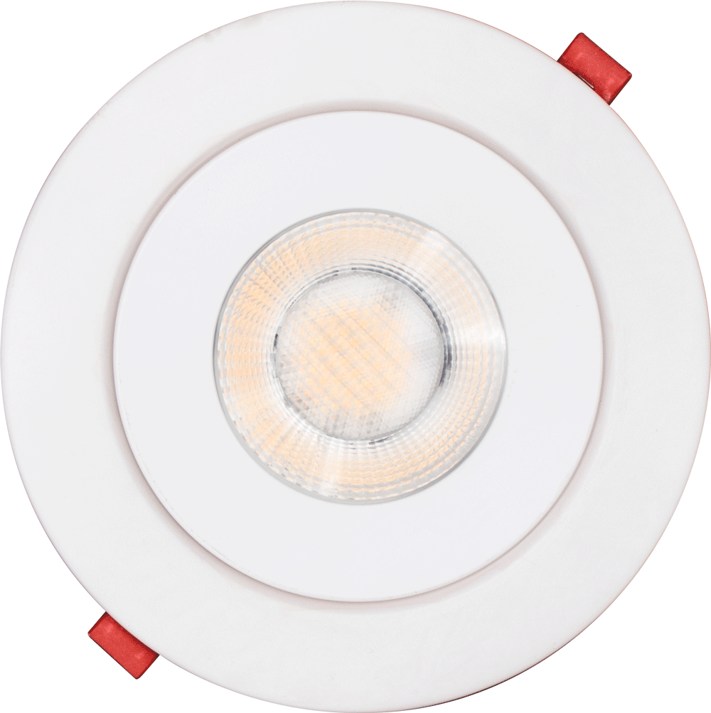 Lotus 6" Fire Rated Floating Gimbal Recessed LED 15W| FR-LED-6-S15W-5CCT-FG