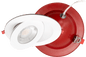 Product Display Visual of the SKU: FR-LED-6-S15W-5CCT-FG-WH for Marketing of theLotus 6" Fire Rated Floating Gimbal 15W 5CCT 1200 lm White CRI90+ | FR-LED-6-S15W-5CCT-FG