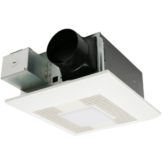 WhisperFit™ DC with Light and Night Light 80-110 CFM (10W LED Chip Panel) | FV0511VFL1