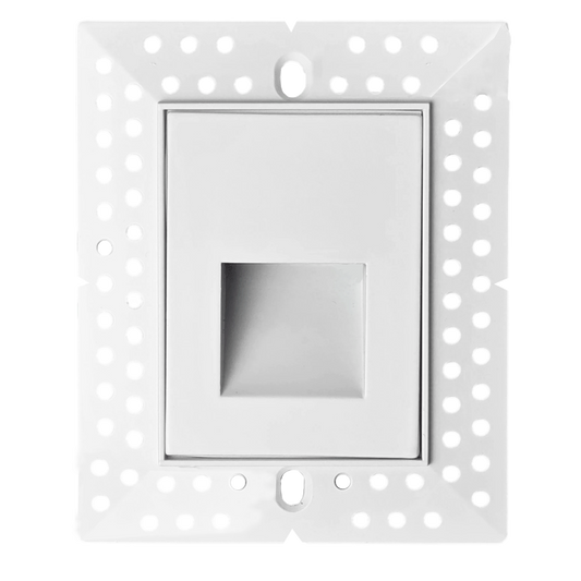 Lotus Trimless Step Light White Vertical 120V 3W 5CCT | LSD05-5CCTWH