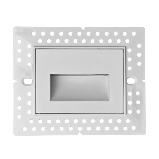 Lotus Trimless Step Light White Horizontal 120V 3W 5CCT | LSD06-5CCTWH
