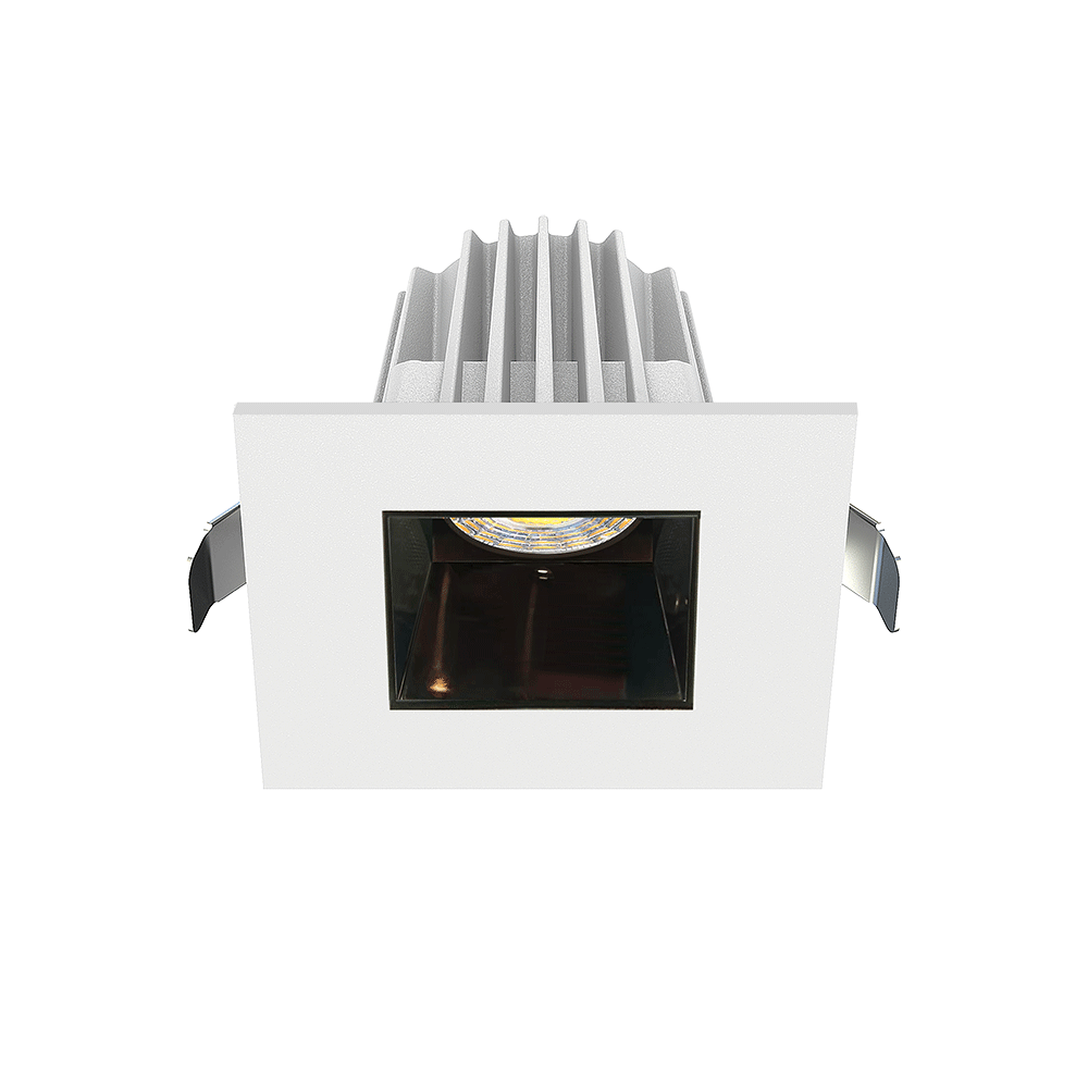 Lotus 2" Square Recessed Economy LED 9W 5CCT | JXL-COB02-S09W-5CCT-XX-2SR-SM-XX