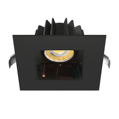 4" Square Recessed LED 15W Smooth White Reflector | JXL-COB04-S15W-5CCT