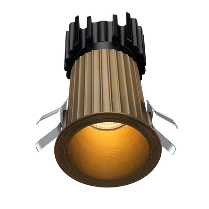 Lotus Tangra L2F-RDT 2-inch fixed round deep-regressed thin-trim LED downlight in Oil Rubbed Bronze finish; specific beam and CRI depend on selected variant