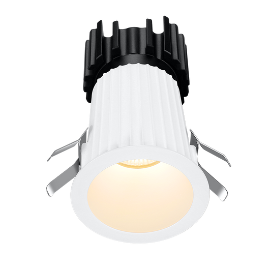 Lotus Tangra L2F-RDT 2-inch fixed round deep-regressed thin-trim LED downlight in White finish; specific beam and CRI depend on selected variant