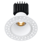 Lotus -  Tangra 3" Fixed Round Deep Regressed Invisible Trim White | L3F-RDI-WH
