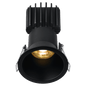 Lotus Tangra 3" Fixed Round Deep Regressed Thin Trim Black | L3F-RDT-BK