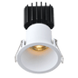 Lotus Tangra 3" Fixed Round Deep Regressed Thin Trim White | L3F-RDT-WH