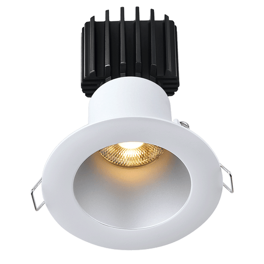Lotus Tangra 3" Fixed Round Deep Regressed Wide Trim Aluminum | L3F-RDW-AZ