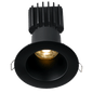Lotus Tangra 3" Fixed Round Deep Regressed Wide Trim Black | L3F-RDW-BK