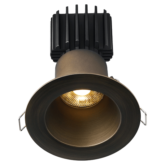 Lotus Tangra 3" Fixed Round Deep Regressed Wide Trim Bronze | L3F-RDW-BR