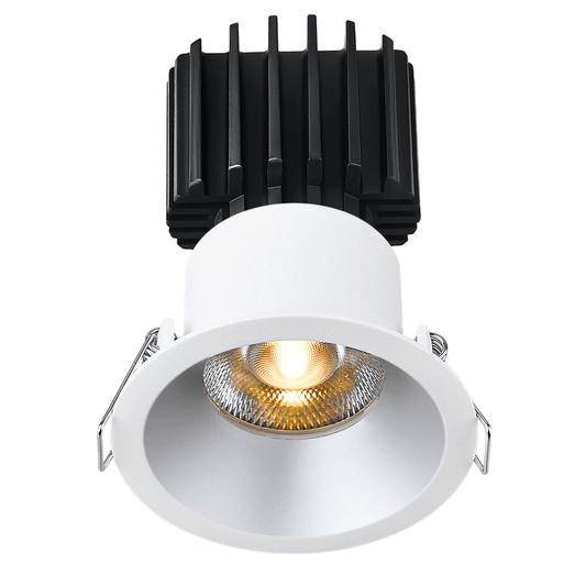 Lotus Tangra 3" Fixed Round Recessed Thin Trim Aluminum | L3F-RRT-AZ