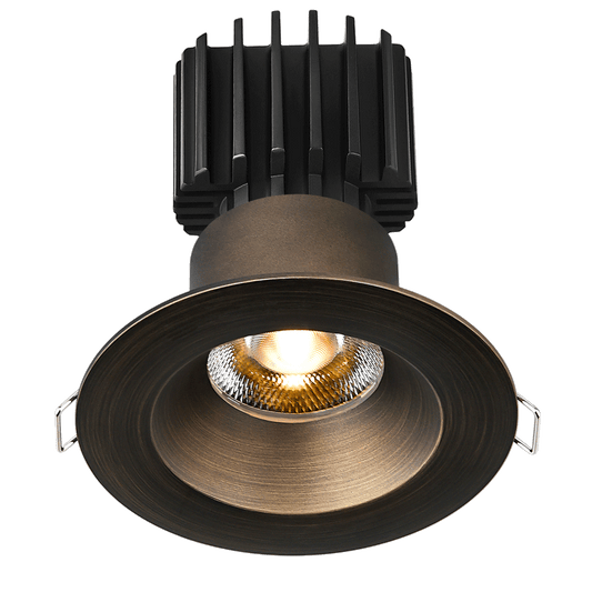 Lotus -  Tangra 3" Fixed Round Recessed Wide Trim Bronze | L3F-RRW-BR