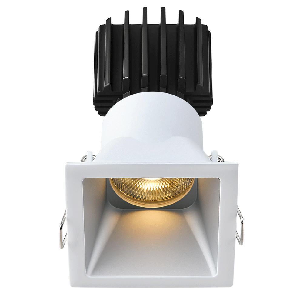 Lotus -  Tangra 3" Fixed Square Deep Regressed Thin Trim Aluminum | L3F-SDT-AZ