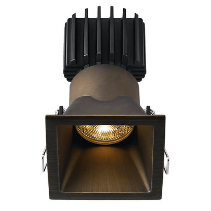 Lotus -  Tangra 3" Fixed Square Deep Regressed Thin Trim Bronze | L3F-SDT-BR